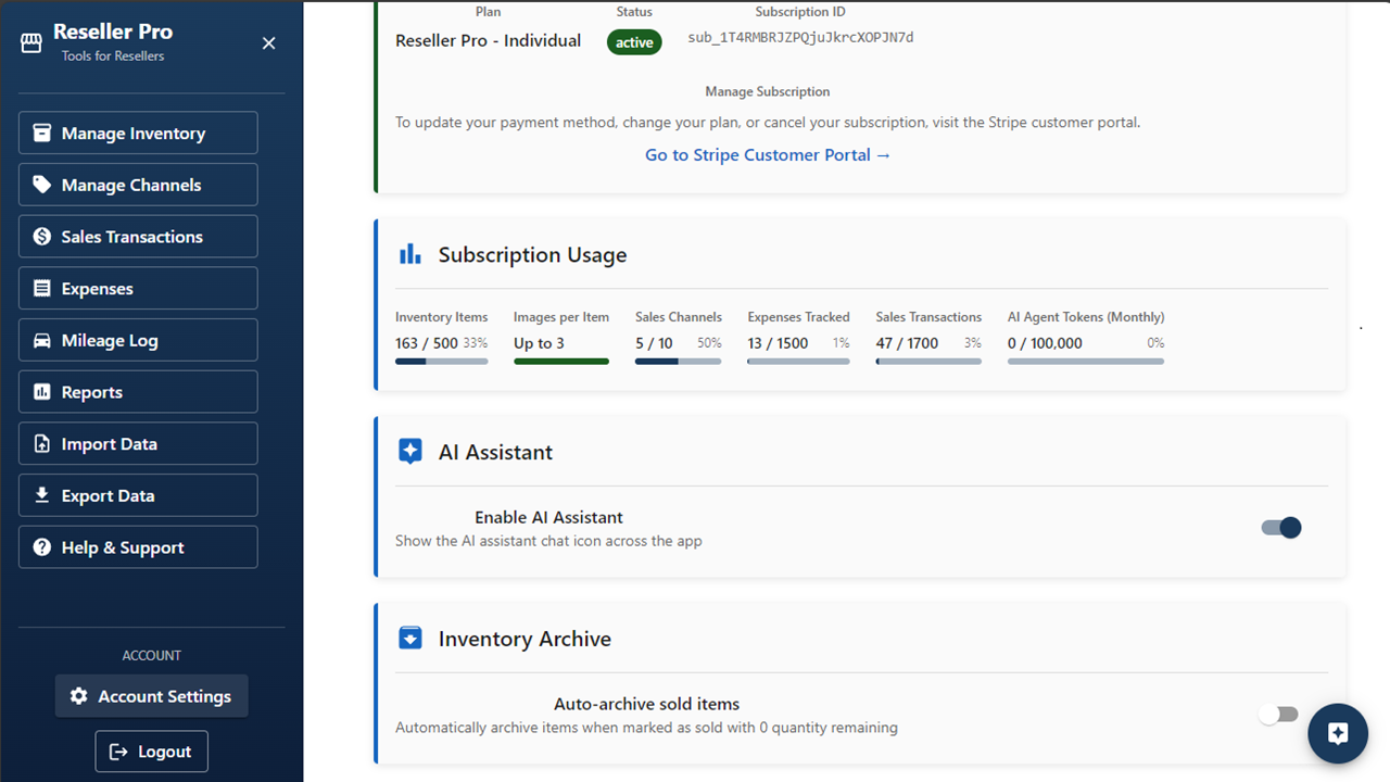 Reseller Pro: Tools for Resellers